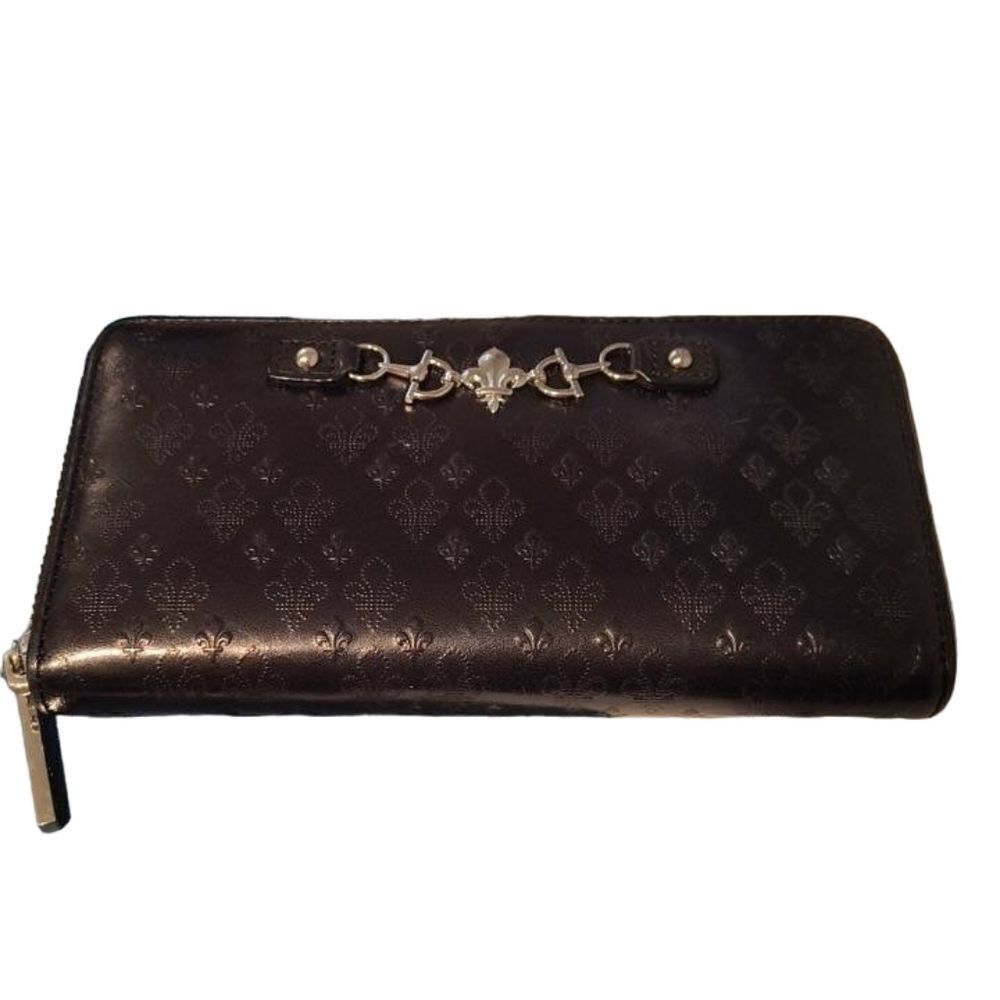 Patrick Cox Black Long Wallet